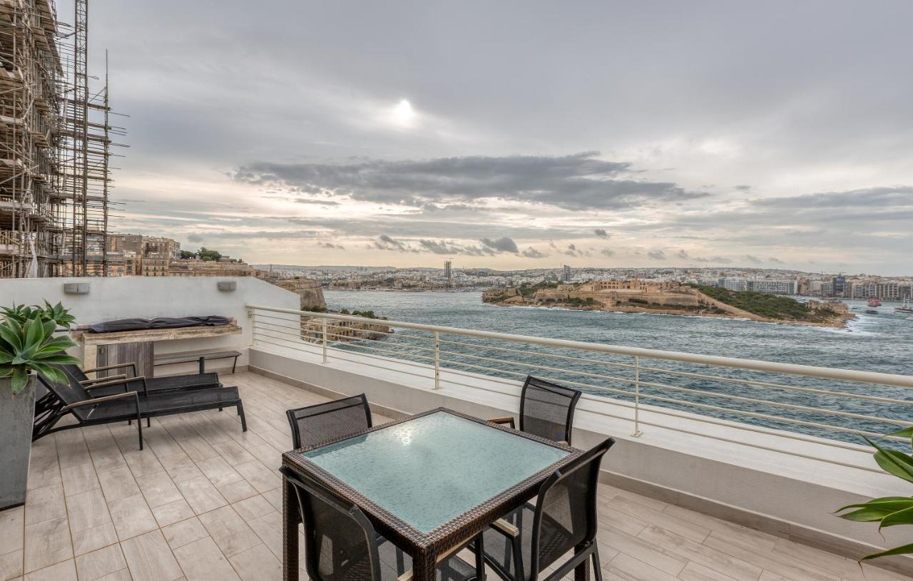 49/3 Seafront Duplex Penthouse In Valletta Exteriér fotografie